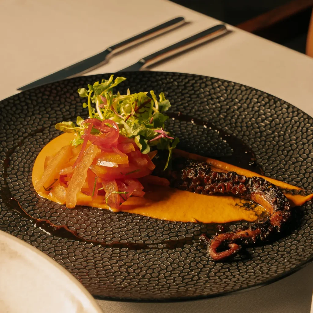 Fire-Roasted Octopus by Ku De Ta Chef